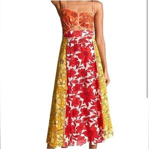 NWOT REISS Isla Resort Print Midi Dress